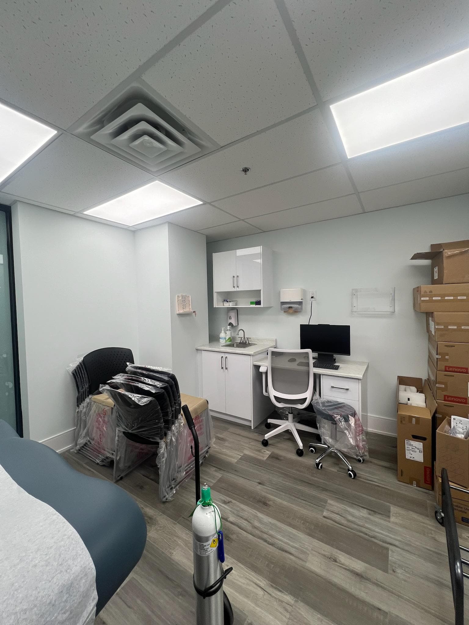 Medical Exam Room — Window View